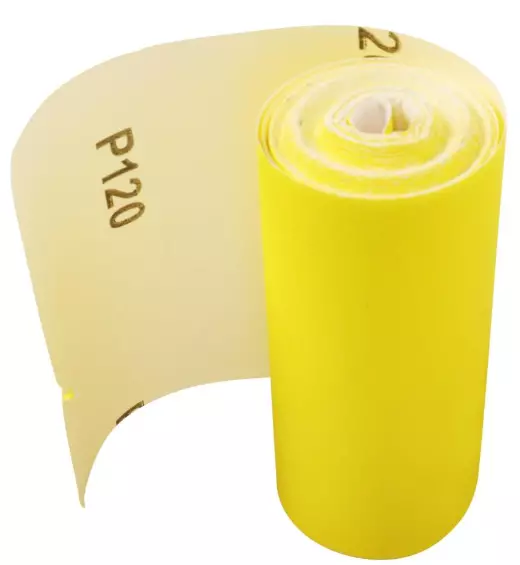 Sandpapir Work>it® K120 11,5×500 cm 1 rull