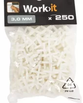 Fliskryss 3 mm - 250 stk.