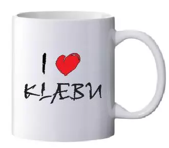Krus 29cl I love Klæbu