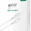 GEAR Ladekabel USB-C to USB-C 2.0
