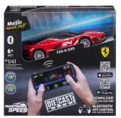 RC Ferrari FXX-K Evo vindusboks Mini Metall Die-Cast Bluetooth 1:41