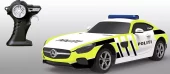 RC Mercedes-Amg Gt Norway Police 2.4ghz Maisto 1:24