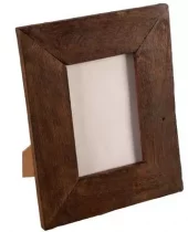 Fotoramme tre mørk brun 19,5x24,5cm