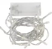 LED Lyskjede, transparent, L. 3,15 m,