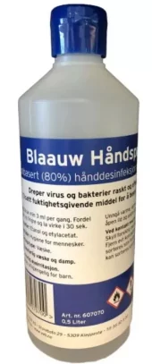 Antibakk 0.5 liter 80%