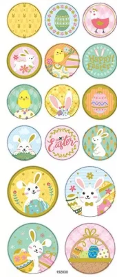 Klistremerker - Påske