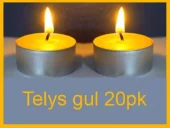 Telys gul 20pk