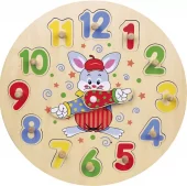 VIGA klokke-puslespill, klokke, dia. 30 cm