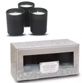 Duftlys 3pk. 6X5CM Gaveeske