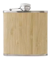 Hipflask Bamboo 200 ml lommelerke