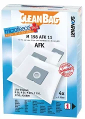 CLEANBAG Microfleece+ Dustbag AFK/Bestron/etc. 4+1