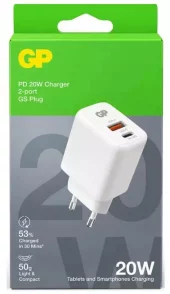 GP Wall Charger WM2B PD 20W USB-A + USB-C