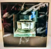 Lysholder glass 1 lys