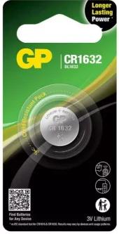 GP Lithium Coin Cell CR1632 1-pack