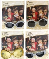 Briller Party Glitter