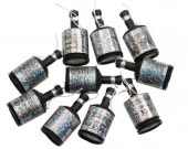 Partypoppers Joker sølv 8stk