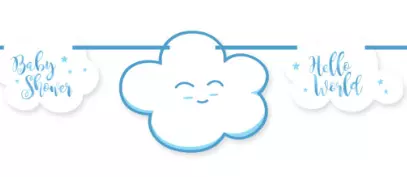 Paper Banner " Hello World"