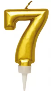 Kakelys Joker gull 8cm 7