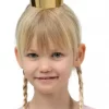 Partyhatt Joker pappkrone flat gull (6)