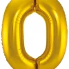 Ballong folie Joker 86 cm tall 0 gull