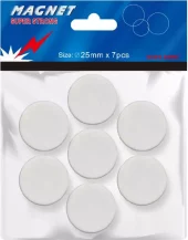 Büngers Magneter 25mm Hvit (7)