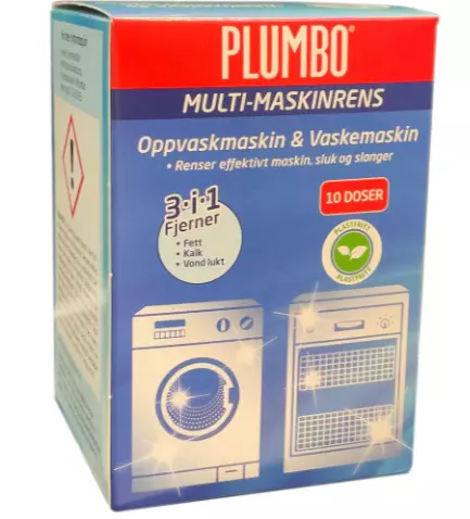 PLUMBO Maskinrens Multi Pulver poser(10)