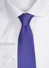 Slips JH&F Tie Dot  Purple/Navy