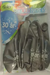 Ballonger 8 PK, 30 ÅR.