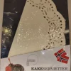 Kakeserviett rund Ø 32 CM 6PK