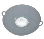 Overkokings lokk silikon, grå