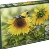 Sunflowers and Goldfinches 1000 brikker