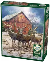 Puslespill Hjort, Three kings Puzzle 1000 brikker