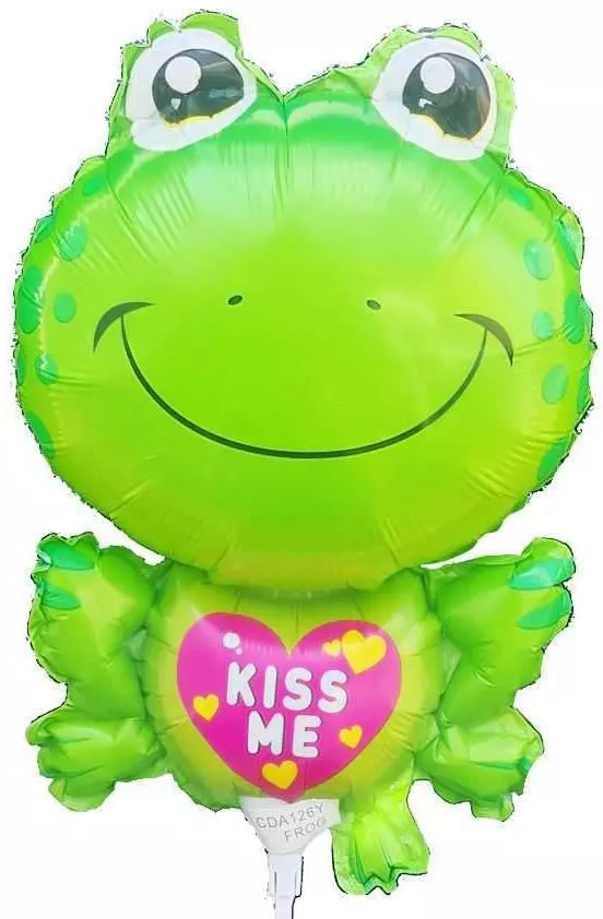 Folieballong Frosk