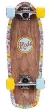 Skateboard ReDo Co. Shorty Cruiser Spring Flowered