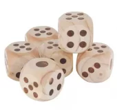Kjempeyatzy med 6 terninger i tre Play>it®