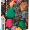 Puslespill 500 Pcs CB High Quality Collection Fluffy Kitten