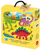 Dinosaurier puslespill 20 brikker