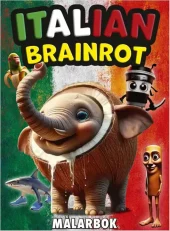 Fargeleggingsbok Italian brainrot