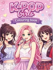 Malerbok K-pop girls