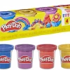 PLAY-DOH Compound Specialty 4-pk Metallic 340g