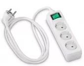 HAMA Power Strip 3-way Switch forgrener 3m