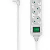 HAMA Power Strip 3-way Switch White 1.4m