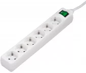 HAMA Strømuttak forgrener 6-veis