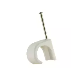 Festeklemme TC 7-10 Hvit 20 pk