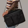 Shoulder Bag Black Recycled Large Cooler kjølebag