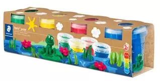 Modelleringsleire Noris junior basfarger (4) STAEDTLER