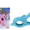Badehåndkleklyper 2 pk
