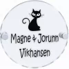 Dørskilt Ø150mm inkl. fester og skruer