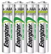 ENERGIZER Batteri AAA LR03 Oppladbart Ni-Mh 500mAh 4-pack