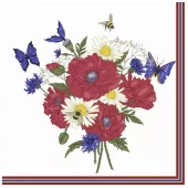 Serviett Blomster 17. mai (20)